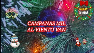 Campanas mil al viento van con clara voz vuestro cantar canción de tik tok letra [upl. by Siramaj]