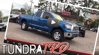 Heres the Blue Toyota Tundra with TRD OffRoad Package  For Sale Review Tour in 2020 [upl. by Zadack]