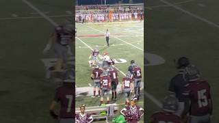 Naugatuck vs Ansonia Football Dive 🤯🤯🤯naugatuck twentytwo football [upl. by Imekawulo]