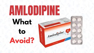 Strictly avoid these things if taking Amlodipine [upl. by Amabel991]