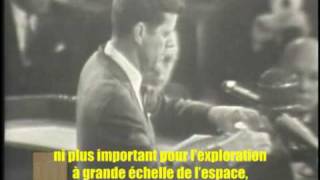 Discours du président Kennedy 25 mai 1961 Extrait VOST [upl. by Wurtz]