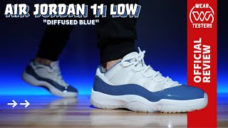 Air Jordan 11 Low Diffused Blue [upl. by Sylera]