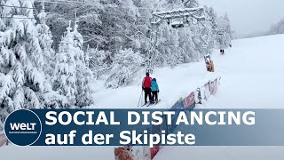 WINTERSPORT CORONAKONFORM So hält dieser Skilift den Betrieb am Laufen [upl. by Aretse]