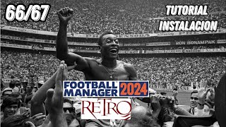 FOOTBALL MANAGER RETRO  Juega con las LEYENDAS del FÚTBOL  Football Manager 2024 Español [upl. by Donnamarie]