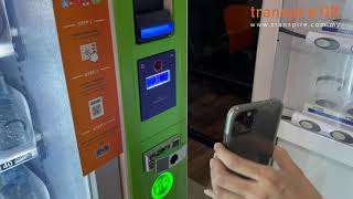 EWallet  Cashless TCN vending machine by transpireQR MDB102 Series eWallet terminal [upl. by Hekker]