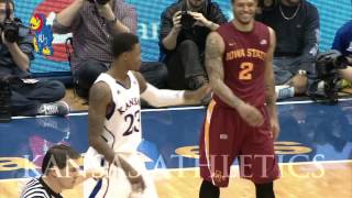 Highlights Jayhawks Open Big 12 Play with OT Win Over Iowa State [upl. by Pietra]