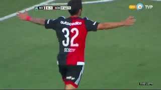 Gol de Scocco River 0  Newells 2  Primera División 2015  Fecha 30 [upl. by Ellenwad]