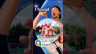 😱I Found Giant cherries House In Real life🤯On GoogleEarth and Googlemaps🌍Universals2zshorts [upl. by Aihsia]