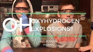 oxyhydrogen explosions [upl. by Jovitah]