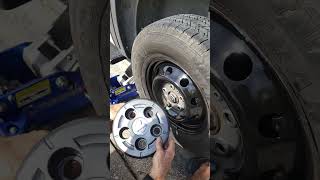 Ram Promaster Van 1500 2500 wheel center cap removal  installation Reason in description [upl. by Christenson]