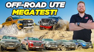 2023 4WD UTE COMPARISON  Top Pickups tested Offroad  Shock winner [upl. by Razid]