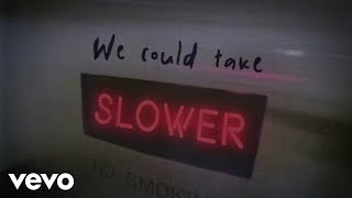 Tate McRae  slower Lyric Video [upl. by Adahs]