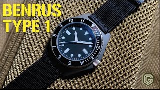 BENRUS Type 1  Unboxing amp First Thoughts  Quick Review [upl. by Yelsel]