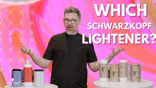 Which Lightener to Use When 💃 The Breakdown w Ian  Schwarzkopf Professional [upl. by Atnahs]