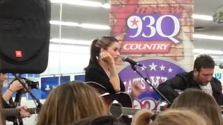 Cassadee Pope  Live  Porter TX Walmart [upl. by Raseda250]