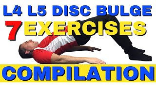 7 Best Exercise For L4 L5 Disc Bulge CORE COMPILATION VIDEO 2021  Dr Walter Salubro [upl. by Gerdi]