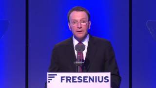 Fresenius Hauptversammlung 2016  Rede des Vorstandsvorsitzenden [upl. by Asaret870]