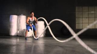 How to perform BATTLE ROPES  HOIST Fitness MotionCage Exercise [upl. by Suravat505]