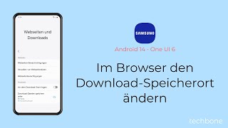 Im Browser den DownloadSpeicherort ändern Samsung Internet [upl. by Thursby]