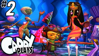 Caddy Plays Psychonauts 100 RUN Part 2 [upl. by Odragde]