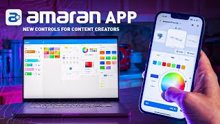 The amaran App  New Controls for Content Creators [upl. by Alodi]