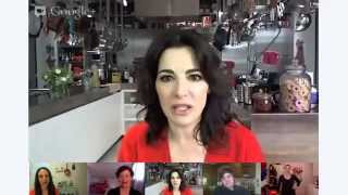 Making Pasta With Nigella Lawson  A Google Plus Hangout [upl. by Orsay34]