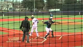 JMU Baseball hosts UNCW  March 28 2014 [upl. by Ahsienak]