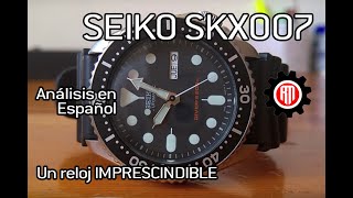 SEIKO SKX007 ANÁLISISREVIEW en Español [upl. by Fredi]