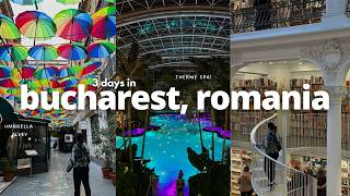 BUCHAREST ROMANIA Travel Guide First impressions top things to see amp do  Visiting Therme Spa [upl. by Badger133]