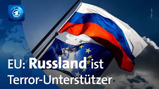 Europaparlament Russland als staatlicher TerrorismusUnterstützer verurteilt [upl. by Agathe]