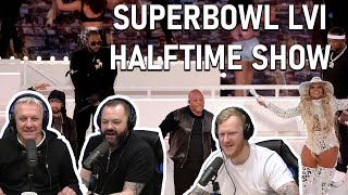 FULL Super Bowl LVI Halftime Show REACTION  OFFICE BLOKES REACT [upl. by Angrist]