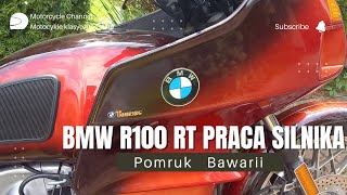 BMW R100 RT praca silnika [upl. by Etnoled]