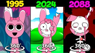 360° VR Incredibox Sprunki 1995 vs 2024 vs 2088 [upl. by Anwahsit]