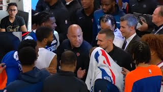 Things Got HEATED Divincenzo TOOK IT PERSONAL Knicks VS Wolves HIGHLIGHTS NBA 202425 REACTION [upl. by Nosinned232]