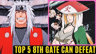 NARUTO 5 Characters 8th Gate Might Guy Could Crush [upl. by Ybreh808]