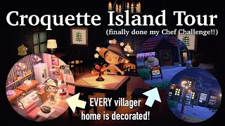 Chef Challenge Island Tour  Animal Crossing New Horizons [upl. by Nye]