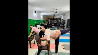 Try these wonderful chair exercises to get amazing resultsEvening Yoga session with Dr Sandhya [upl. by Oxford740]