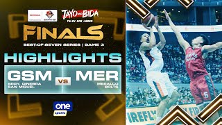 Brgy Ginebra vs Meralco Finals Game 3 highlights  PBA Governors Cup 2021 [upl. by Humble]