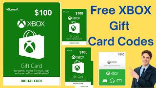 Free Xbox Gift Card Codes 100  How To Get Free Xbox GIft Card Codes 2024 [upl. by Ecniv]