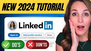 HOW TO GET STARTED ON LINKEDIN IN 2024  9 BEGINNER STEPS REVEALED [upl. by Kcirdle]