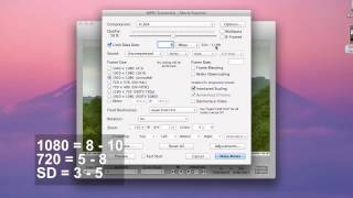 How To Compress Video for Web with MPEG Streamclip [upl. by Kubetz]