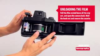 Horizon Kompakt  How To Rewind And Unload Film [upl. by Dreeda]