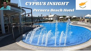 Pernera Beach Hotel Pernera Cyprus  A Tour Around [upl. by Nnael95]