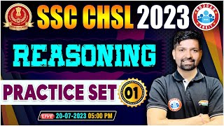 SSC CHSL 2023 CHSL Reasoning Practice Set 1 Reasoning PYQ CHSL Reasoning Questions By Sandeep Sir [upl. by Anaidiriv]