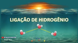 Ligação de hidrogênio [upl. by Niarbo]