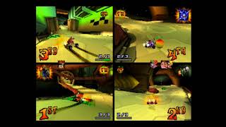 CTR 1999 Online  Oxide Station  4 players [upl. by Monie]