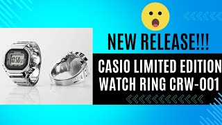 New Casio Release CRW0011ER Watch Ring [upl. by Zetra]