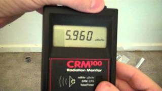 International Medcom CRM100 Geiger Counter  Review [upl. by Verlie]