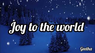 joy to the world christmas carol song [upl. by Assiluj]