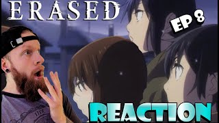 Reacting to Erased Episode 8 Emotional Rollercoaster [upl. by Burdett]